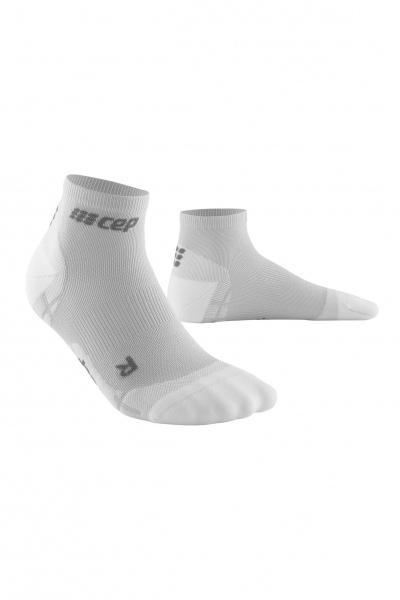 CEP členkové ponožky ultralight carbon white