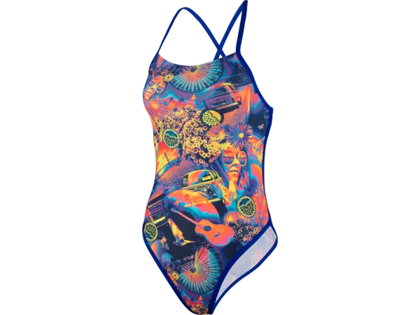 Dámske plavky Speedo Flipturns RIBK Swimsuit