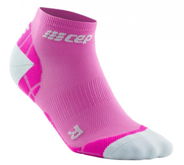CEP členkové ponožky ultralight elektrická ružová