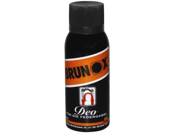 BRUNOX Olej Deo, sprej 100ml - údržba a ochrana odpružených vidlíc a tlmičov