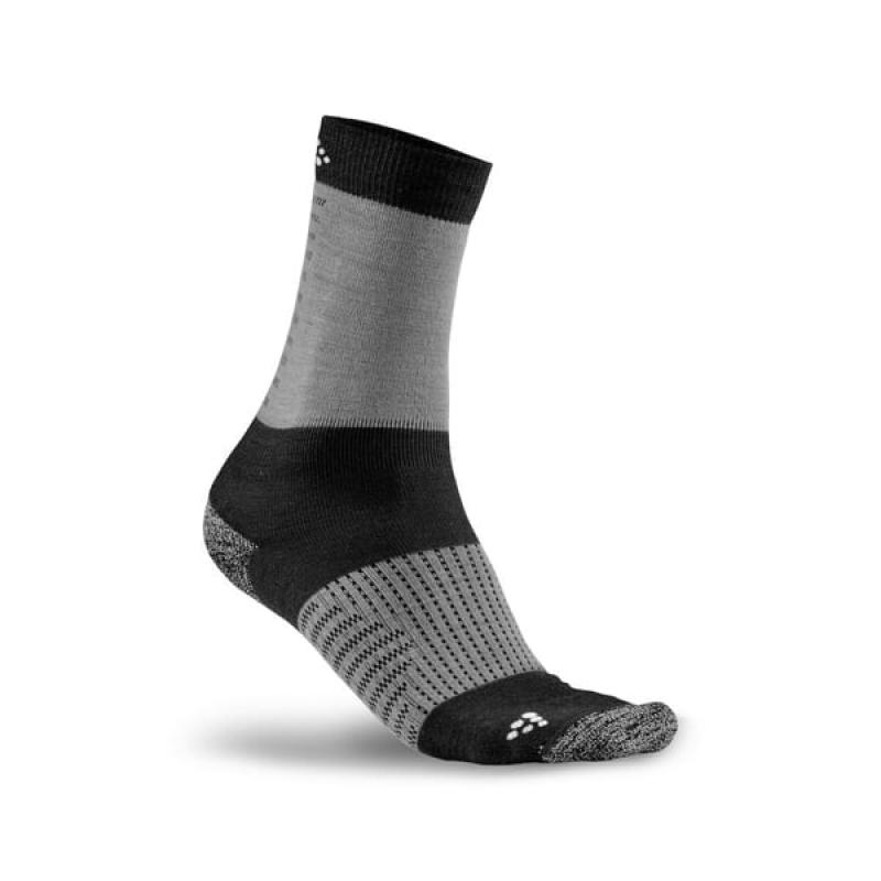 Ponožky CRAFT XC Training šedá/čierna