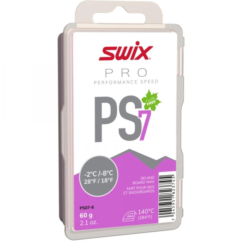 SWIX sklzový vosk Pure speed PS 7 60g