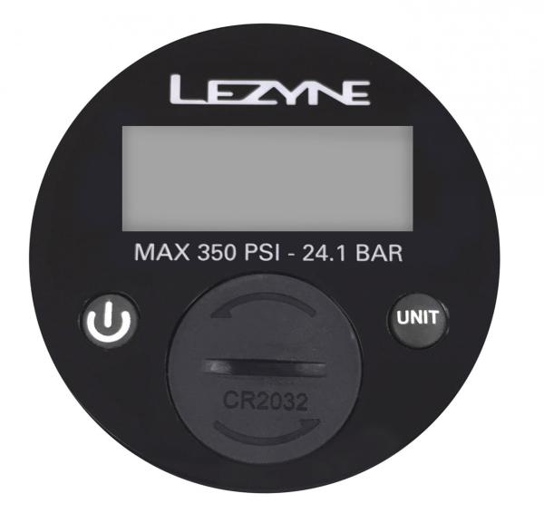 LEZYNE Náhradný digitálny tlakomer pre stojace pumpy 350 PSI, 2,5"