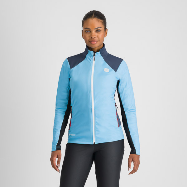 Sportful SQUADRA dámska bunda blue aquarius/galaxy blue