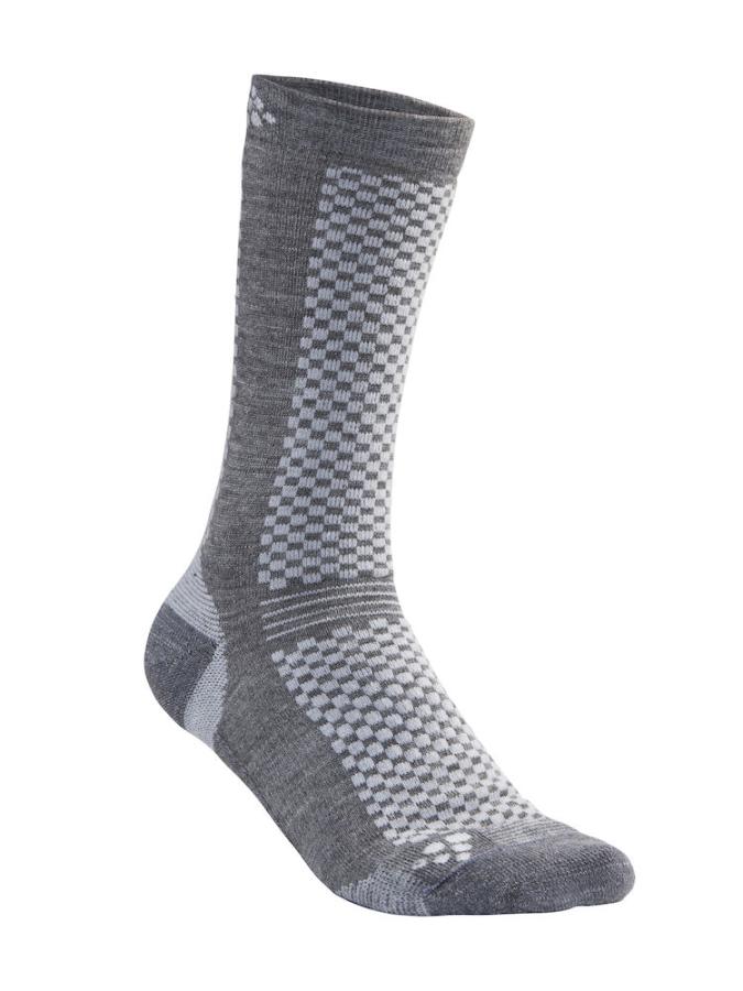 Ponožky CRAFT CRAFT Warm 2-pack sivá
