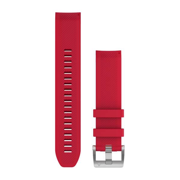 Garmin Silikonový remienok QuickFit™ 22 - Plasma Red (MARQ)