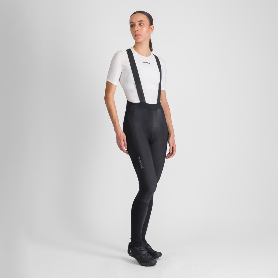 Sportful SUPERNOVA dámske elasťáky s trakmi black