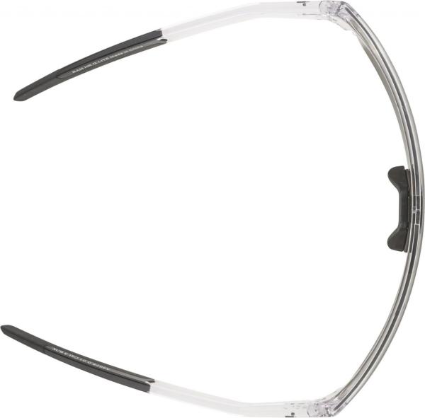 ALPINA Cyklistické okuliare RAM HR HM+ transparentné lesklé