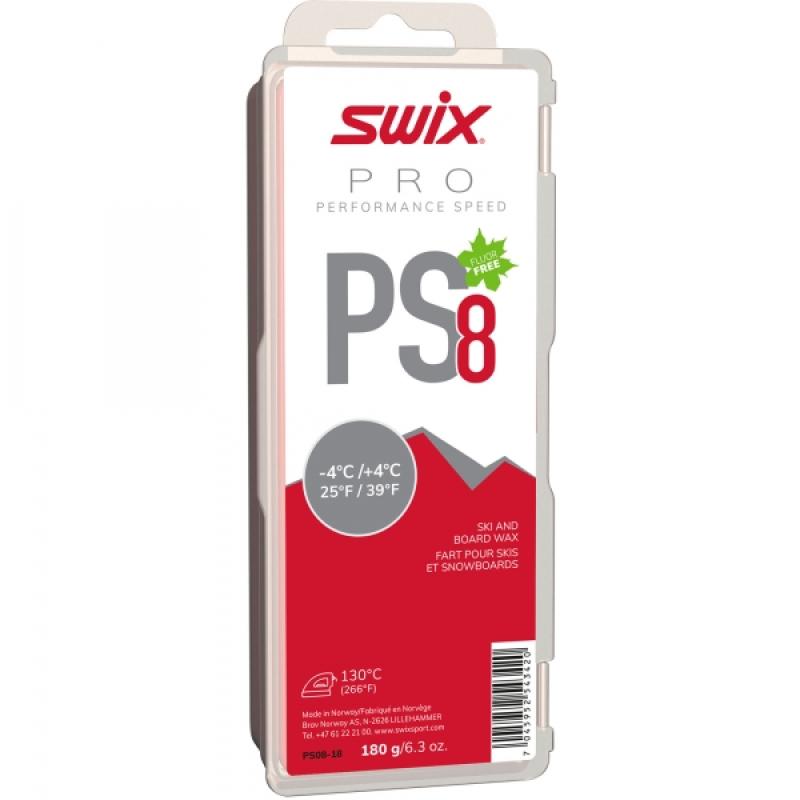 SWIX sklzový vosk Pure speed PS 8 180g