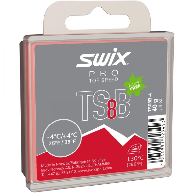 SWIX sklzový vosk Top speed TS 8B 40g