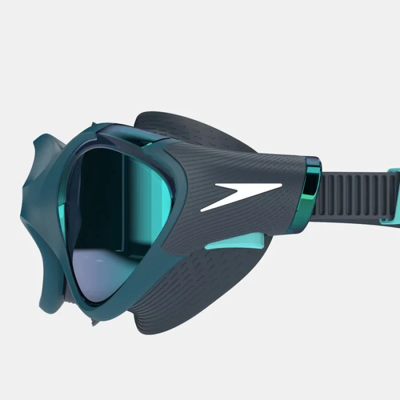 Dámske plavecké okuliare Speedo BIOFUSE 2.0 MIRROR tmavozelené 4