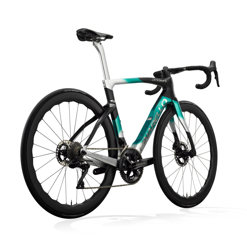 Pinarello Dogma F Ultegra Di2 Most UltraFast Carbon Nebula Green Silver 1