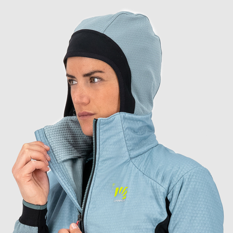 Karpos ALAGNA PLUS EVO dámska bunda sivá/čierna 6