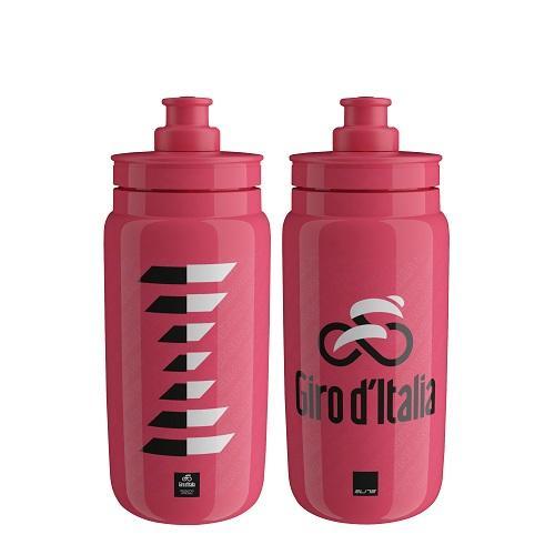 Fľaša ELITE FLY Giro 2021 Iconic ružová 550 ml