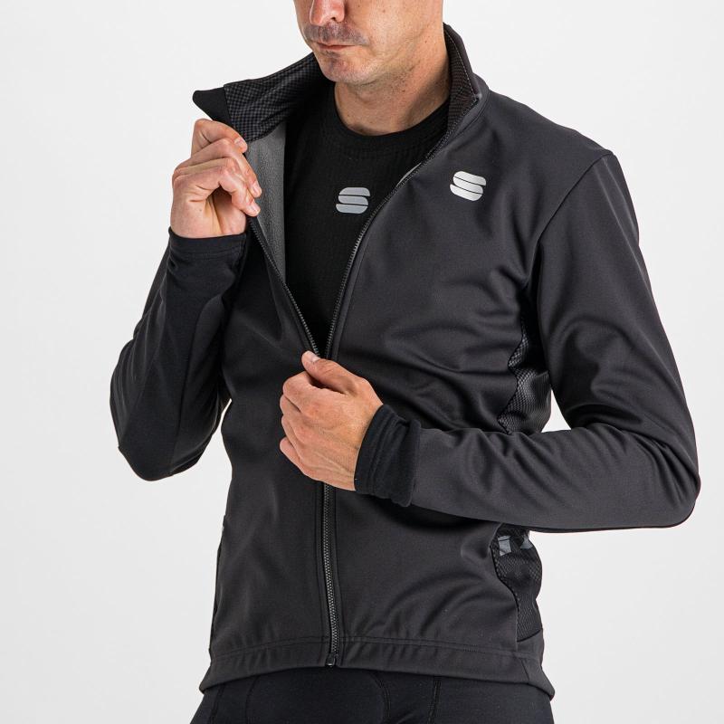 SPORTFUL Neo Softshell bunda čierna