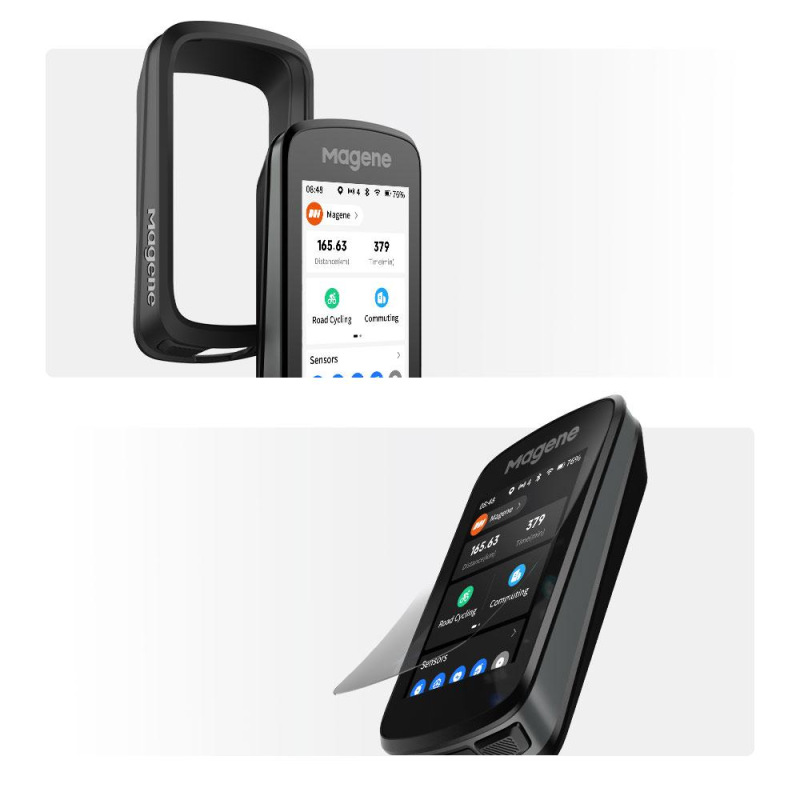 Cyklopočítač MAGENE SMART GPS C606 V2 dotykový USB 12