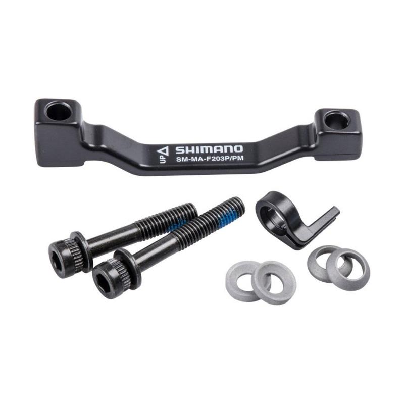 SHIMANO adaptér predný/zadný na kotúč 203mm PM/PM (180/203)