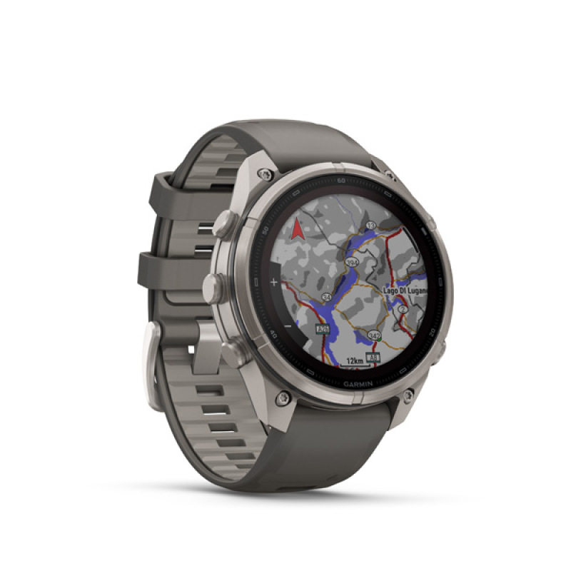 Garmin fenix 9 Pro - inReach, 47mm, AMOLED, Sapphire, Titanium, Autumn Orange/Spark Orange 4