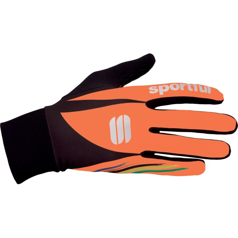 Sportful Lycra Chicco rukavice oranžové