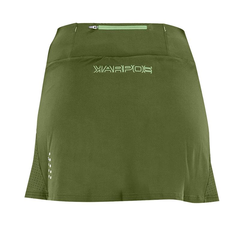 Karpos LAVAREDO RUN sukňa cedar green/rifle green 1