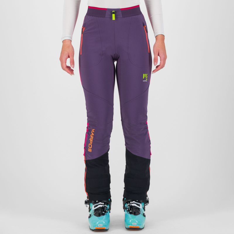 Karpos ALAGNA PLUS EVO dámske nohavice Grape/Granita 2