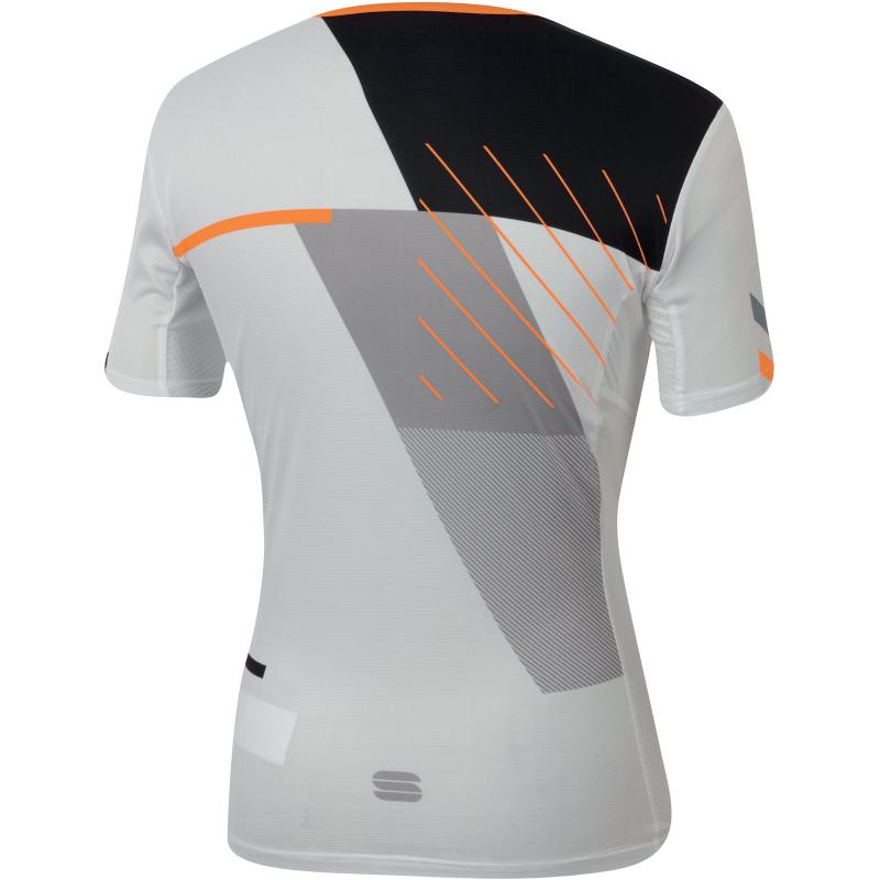 Sportful TRAINING top biely/oranžový SDR 1