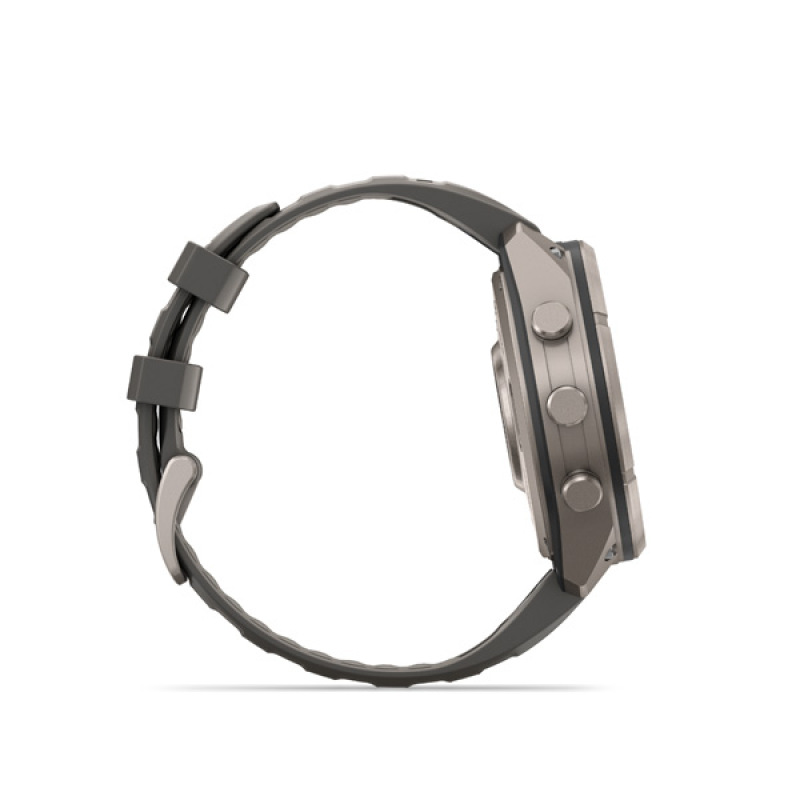 Garmin fenix 9 Pro - inReach, 47mm, AMOLED, Sapphire, Titanium, Autumn Orange/Spark Orange 3