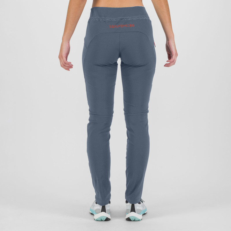 Karpos EASY dámske nohavice Vintage Indigo/Hot Coral 3