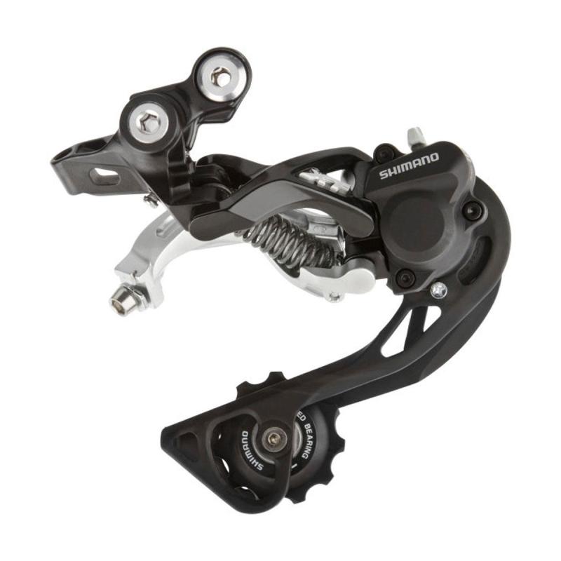 SHIMANO prehadzovačka XT M786 10sp. čierna dlhé ramienko Shadow+