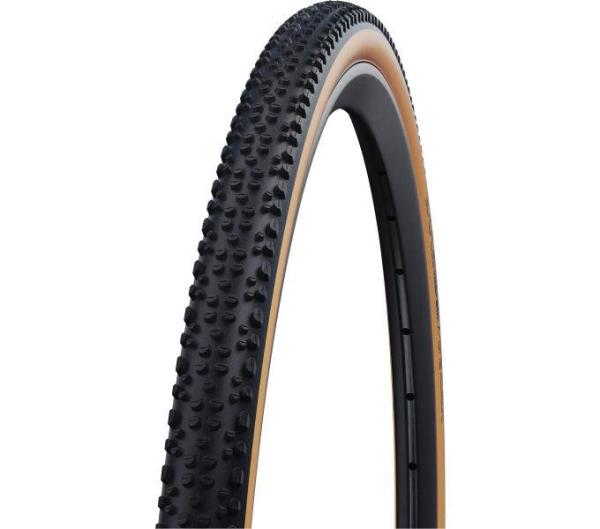 SCHWALBE plášť X-ONE ALLROUND 700x33C (33-622 ) 67TPI RaceGuard 390g Bronze Sidewall