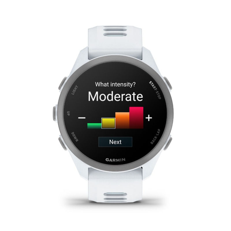 Garmin Forerunner 170 Music, Whitestone/Cloud Blue 3