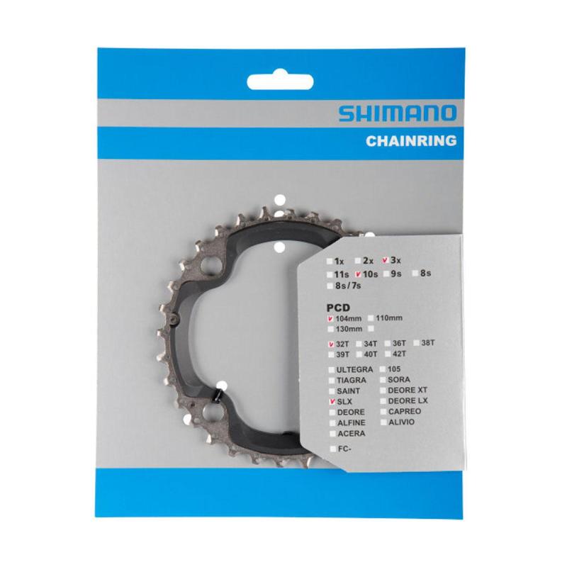 SHIMANO prevodník 32z. M670 SLX strieb. 104mm