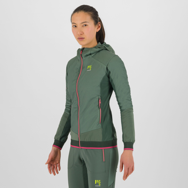 Karpos Alagna Plus Evo Dámska Bunda Duck Green/Jungle Green 4
