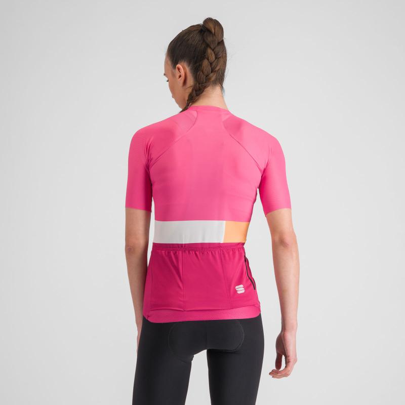 Sportful SNAP dámsky dres carmine rose cyclamen