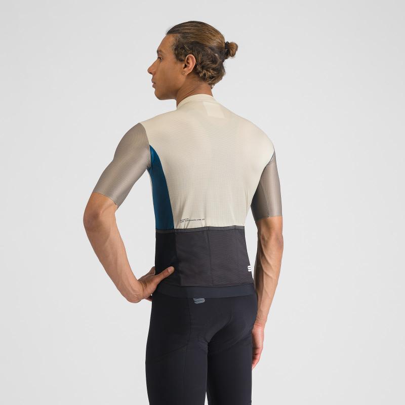 Sportful SUPERGIARA LOGO dres abbey stone/olive green 1