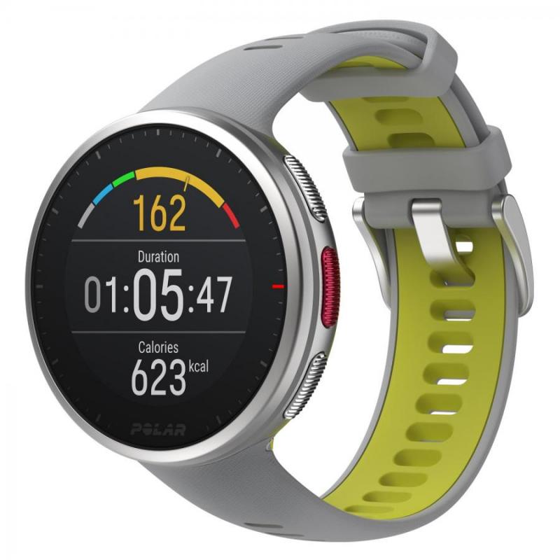 POLAR VANTAGE V2 GREY/GREEN
