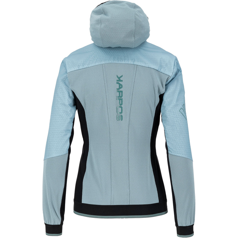 Karpos ALAGNA PLUS EVO dámska bunda sivá/čierna 1