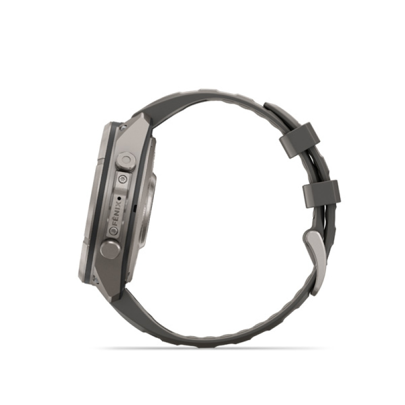 Garmin fenix 9 Pro - inReach, 47mm, AMOLED, Sapphire, Titanium, Autumn Orange/Spark Orange 1
