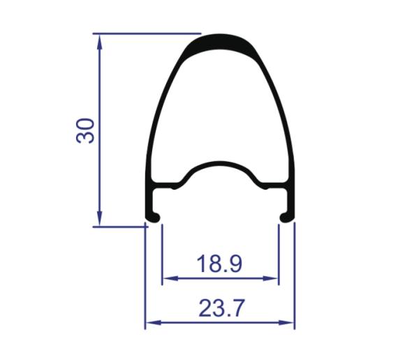 VISION kolesá TRIMAX30 DB-6B CH SH11 V18