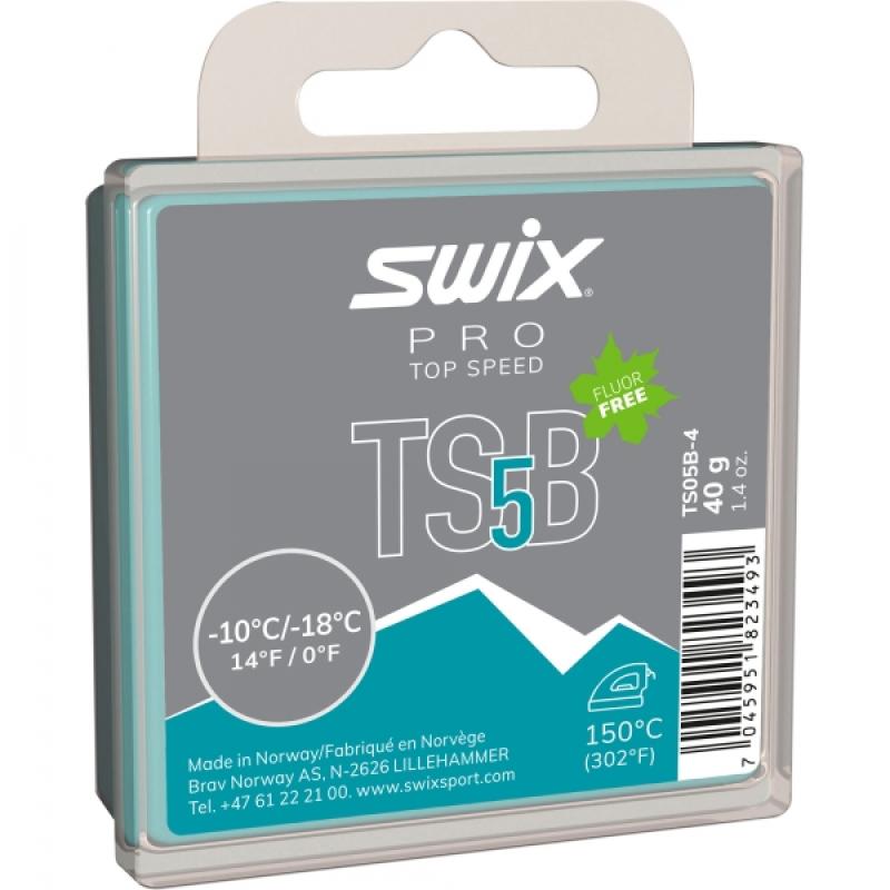SWIX sklzový vosk Top speed TS 5B 40g