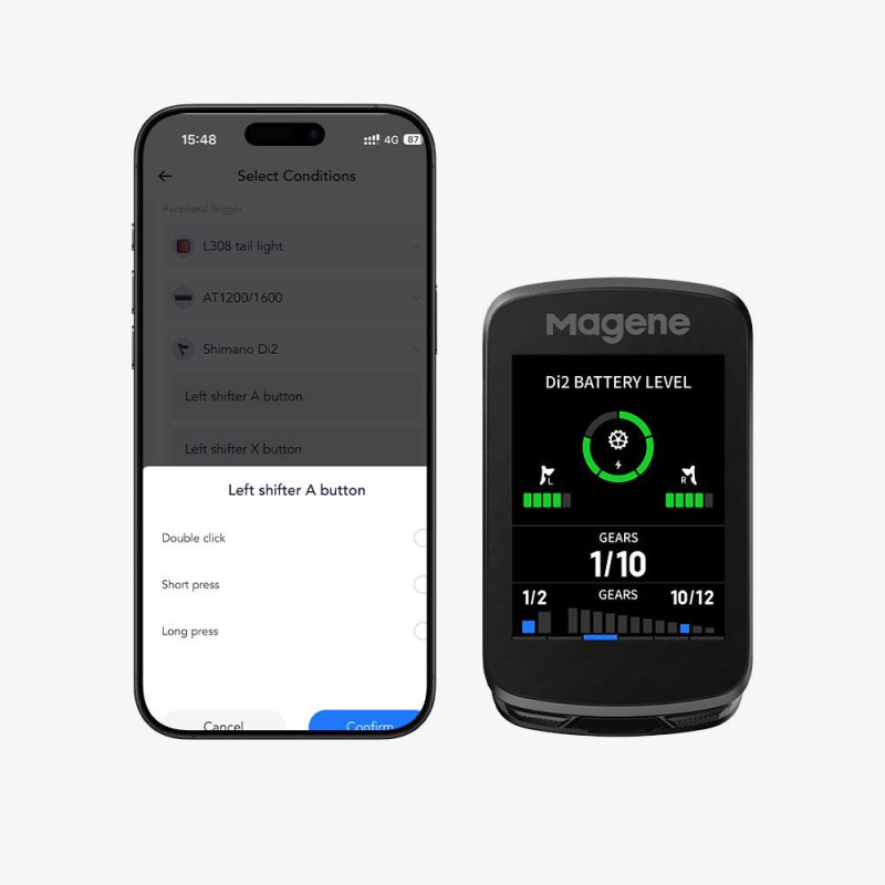 Cyklopočítač MAGENE SMART GPS C606 V2 dotykový USB 10