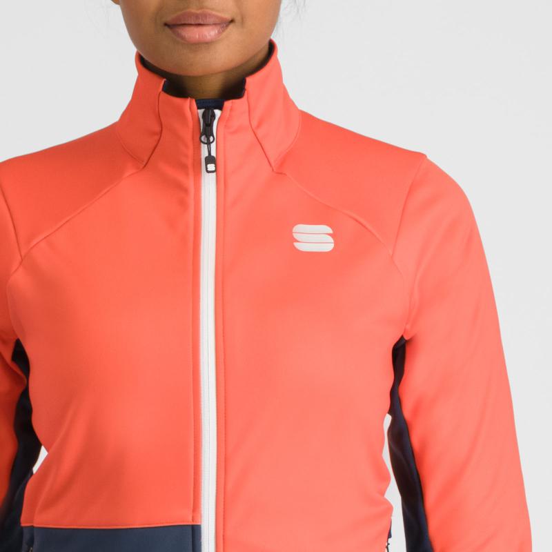 Sportful ENGADIN dámska bunda pompelmo/galaxy blue 3