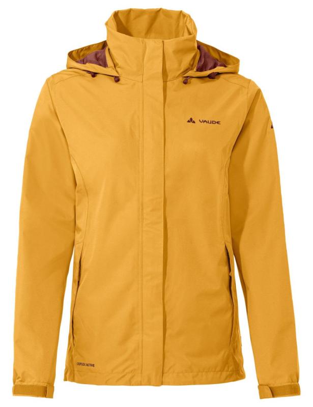 Vaude nepremokavá bunda Escape Light, dámska, burnt yellow