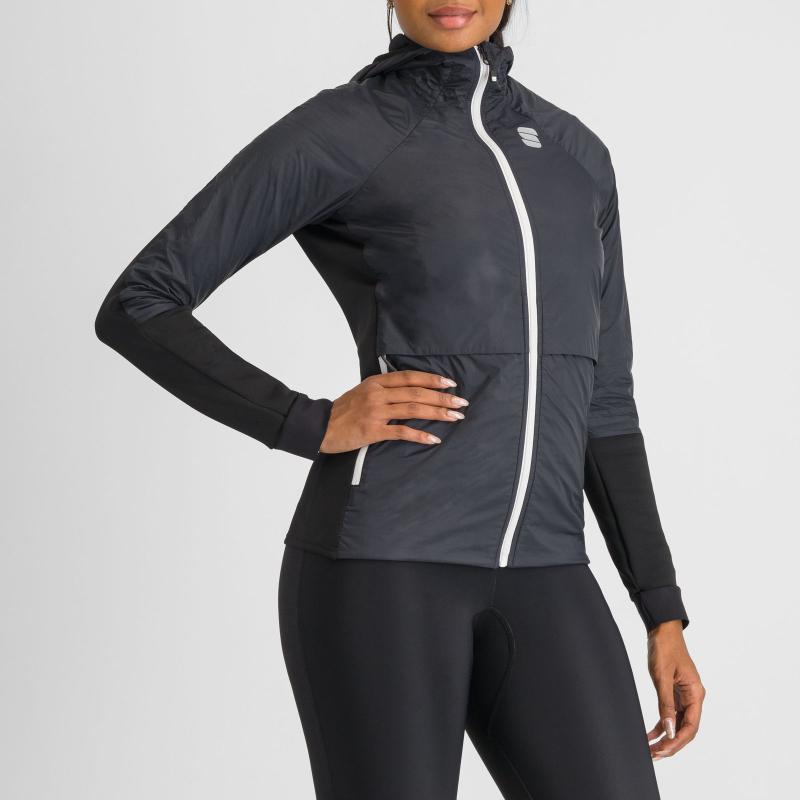 Sportful CARDIO dámska bunda black/white 2