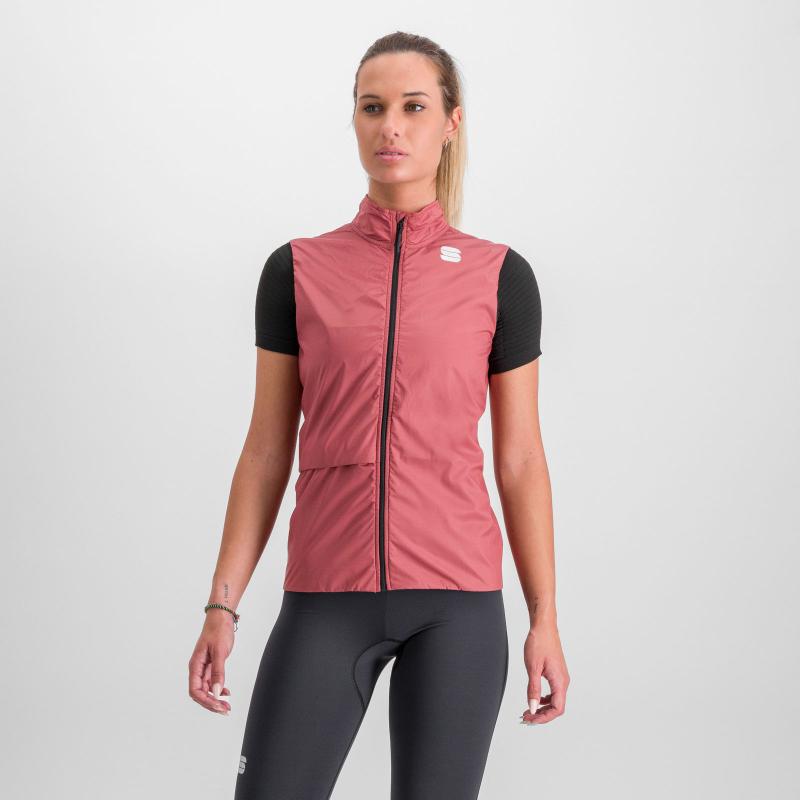 Sportful CARDIO dámska vesta dusty red