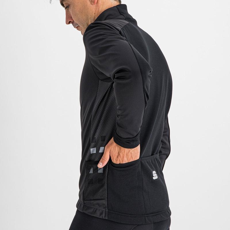 SPORTFUL Neo Softshell bunda čierna