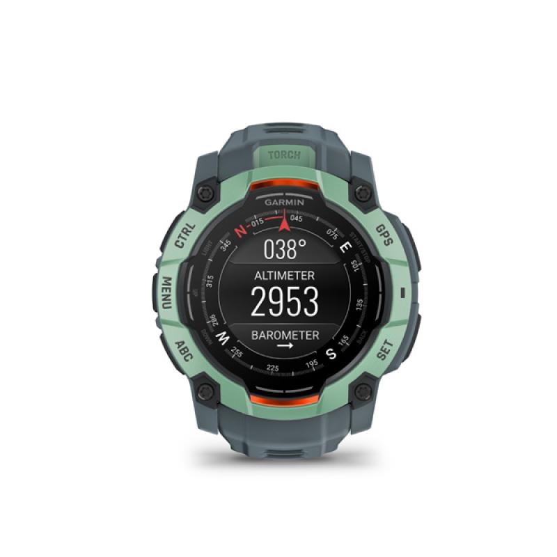 Garmin Instinct 3 - 50mm, AMOLED, Neo tropic, Twilight silicone band (Limited) 5