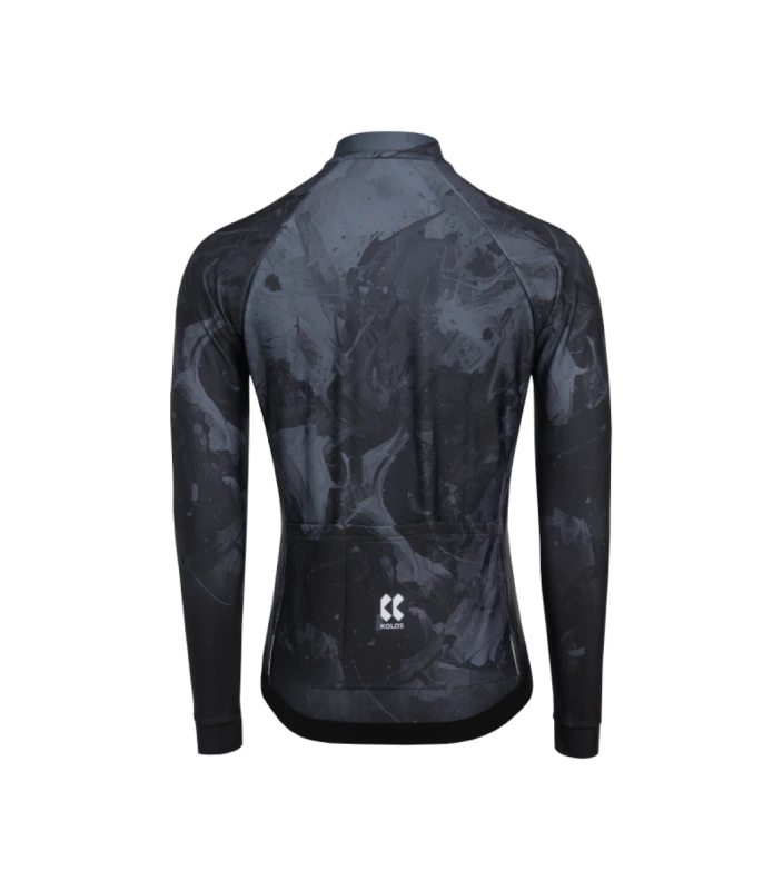 Cyklistický dres KALAS MOTION Z6 dlhý rukáv Midnight Blue 1