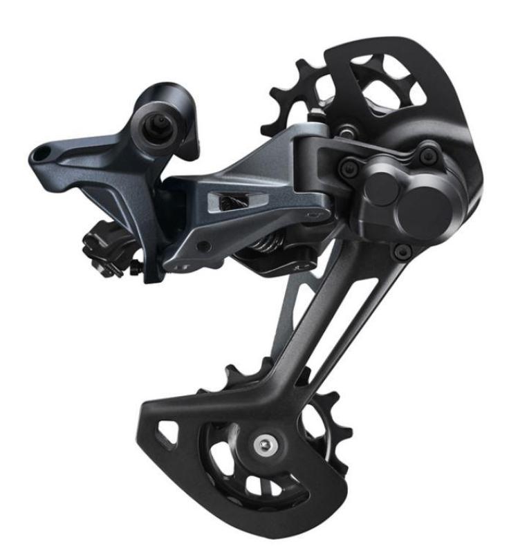 SHIMANO prehadzovačka SLX M7120 2x12sp. čierna super dlhé ramienko Shadow+