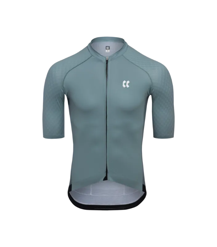 Cyklistický dres KALAS PASSION Z4 | Dres AERO | Emerald Green